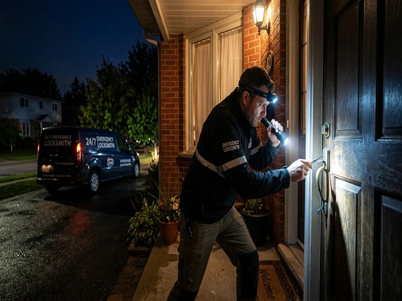 Car lockout situation - emergency locksmith needed at vehicle