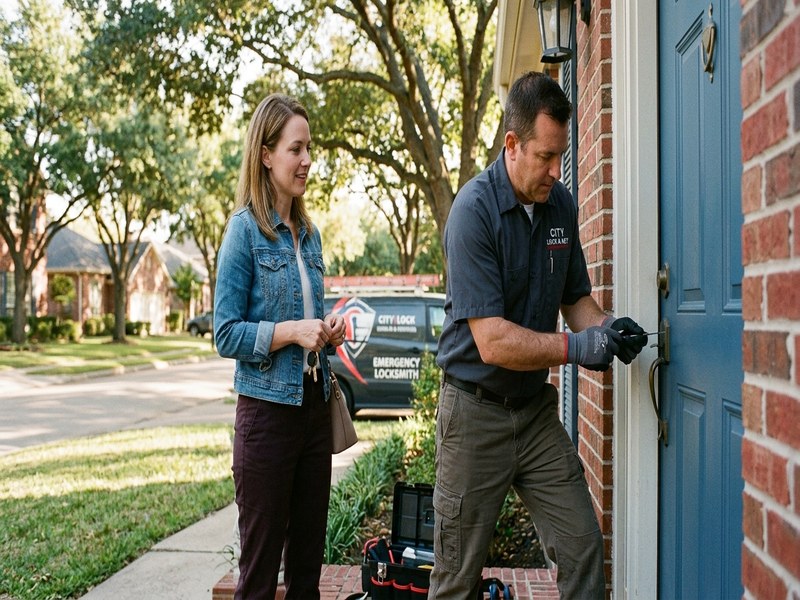 Commercial office lockout - business entry emergency