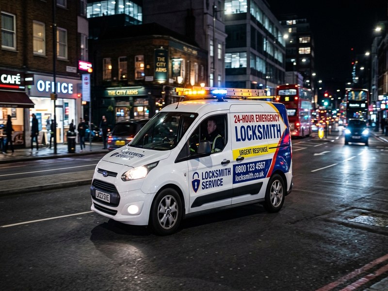 After-hours locksmith dispatch for late night emergency