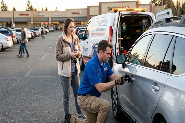 Car lockout emergency - what to do immediately